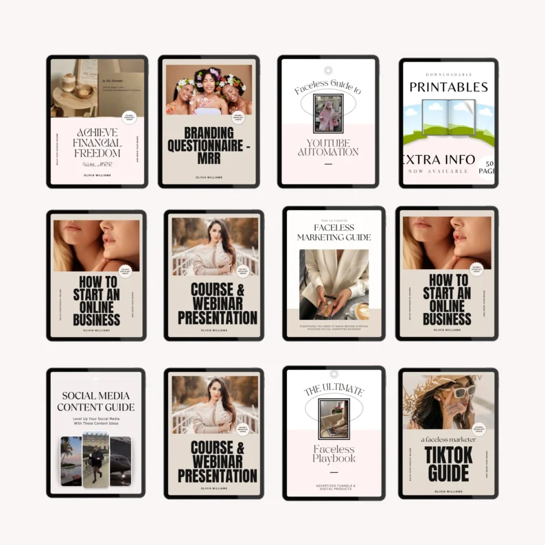 Ultimate Faceless Marketing Bundle With MRR - Image 4